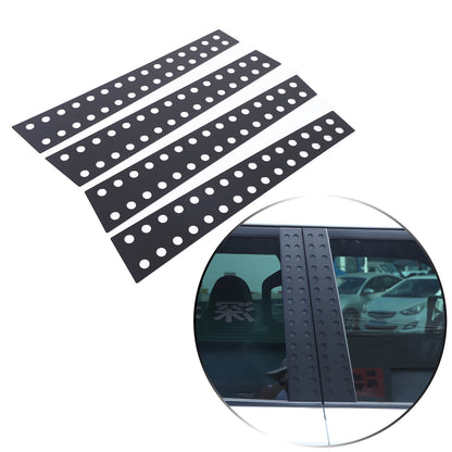 Black Alloy Window Center Pillar Trim Panel For Toyota Land Cruiser LC250 24+ 4