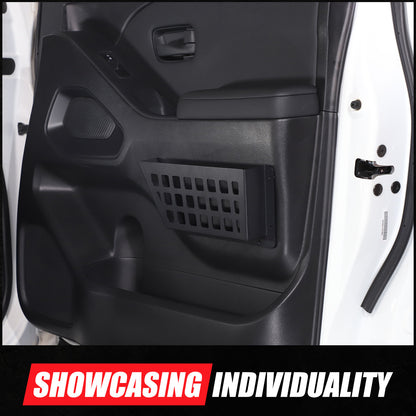 Car Front Door Storage Box Side Pocket Organizer For Nissan Frontier 2022-2024 1