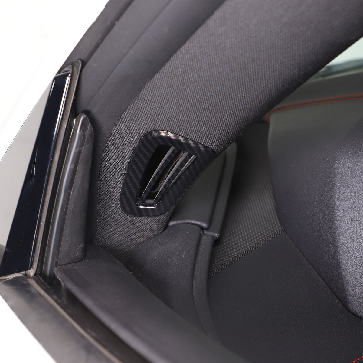Carbon Fiber ABS Interior Full Decor Cover Trim Kit For Corvette C8 2020-2025 - Styles 11-15 21