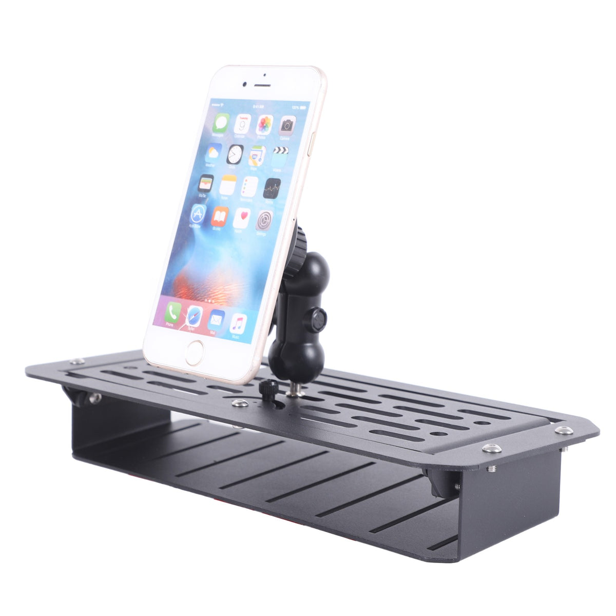 Off Road Dashboard Storage Box W/ Phone Bracket For Toyota Tundra/Sequoia 22+ 16