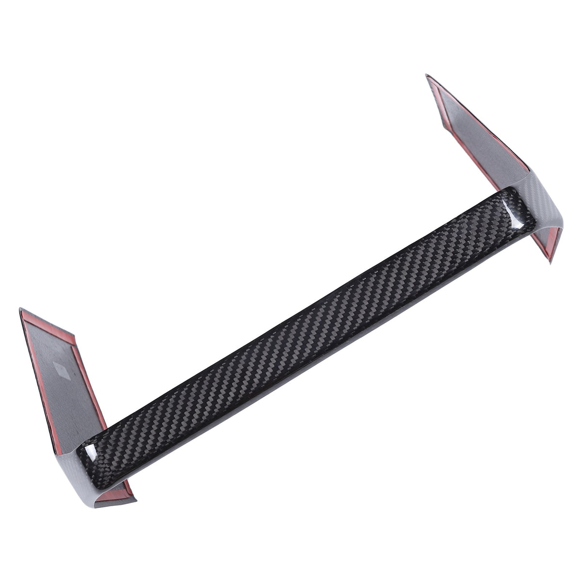 Real Carbon Fiber Rear Display Screen Trim Cover For Tesla Cybertruck 2024+ 7