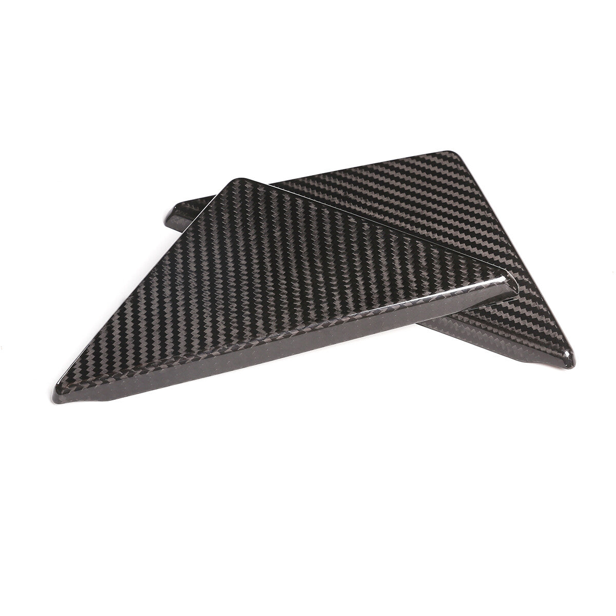 Triangle Cover Front Door Window Trim For Ferrari 458 2011-2016 11