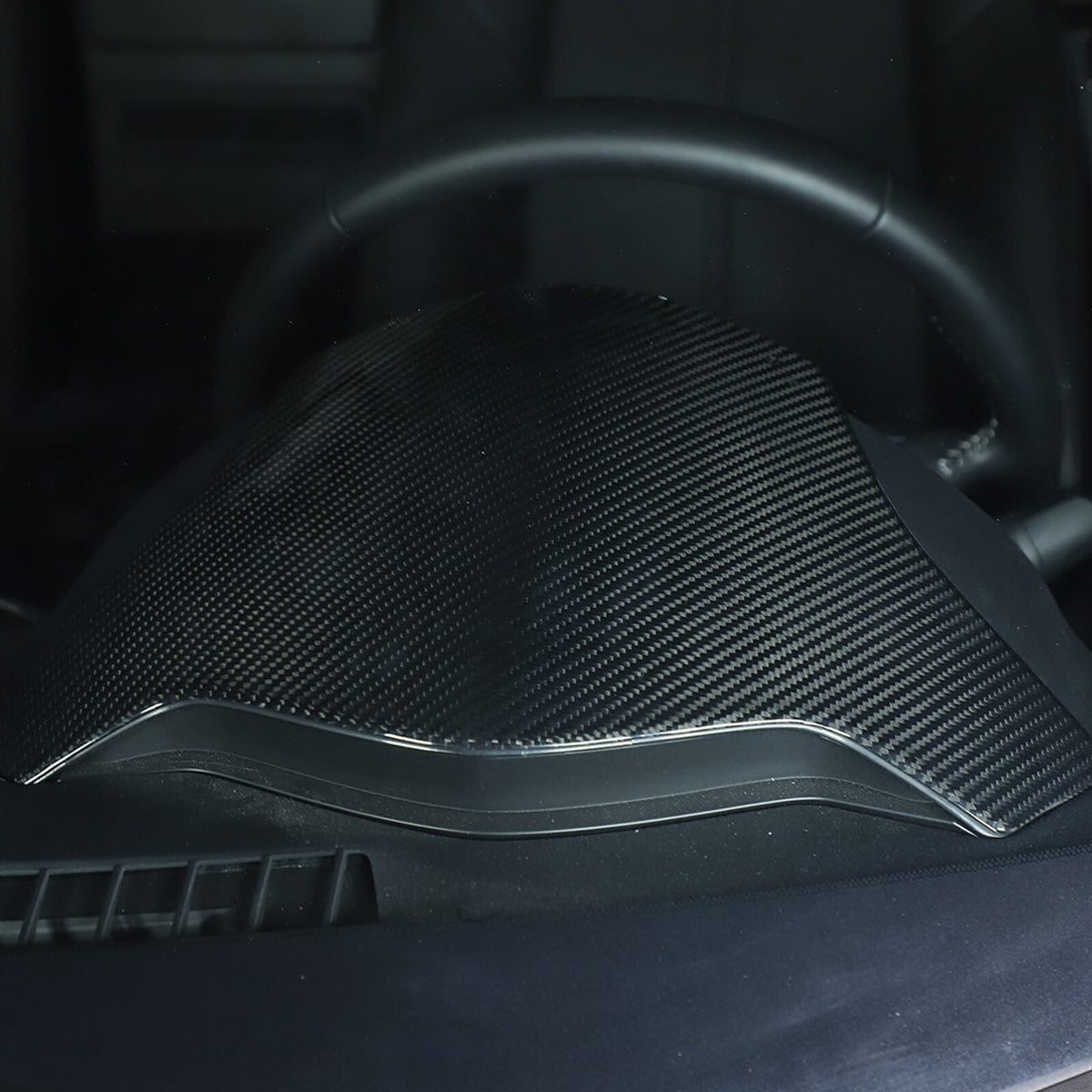 Real Carbon fiber Interior Dashboard Panel Instrument Trim For Mazda MX-5 16-24 1