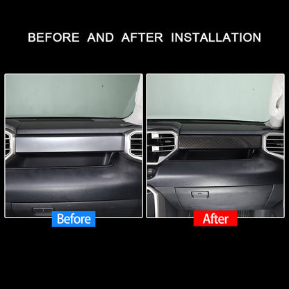 ABS Carbon Fiber Interior Set Cover Trim Kit For Toyota Tundra Sequoia SR 22+ - Styles 1-5 181