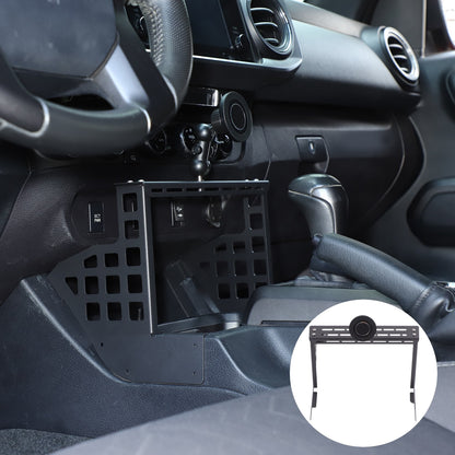 Magnetic Center Molle Panel Digital Device Mount For Toyota Tacoma 2016-2022 1