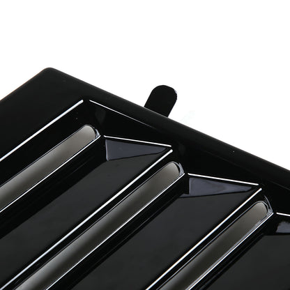 Glossy Black ABS Engine Bay Panel Plate Cover Guard For Corvette C8 Z06 2020-26 5