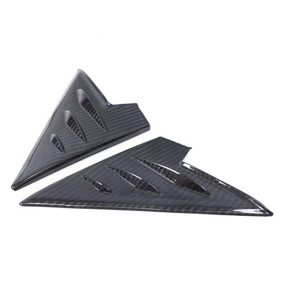 Real Carbon Fiber Front A-pillar Triangular Panel Trim For Alfa Romeo Tonale 8