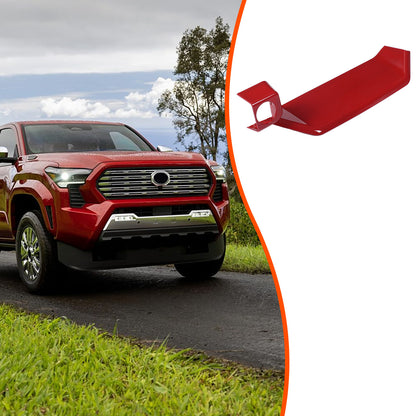 ABS Sporty Red Dashboard Instrument Upper Trim For Toyota Tacoma 2024+ US 16