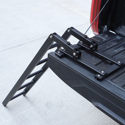 Pickup Foldable Truck Tailgate Ladder Foot Step Ladder For Toyota Tundra 22+ US 17