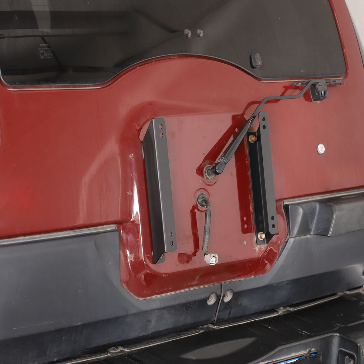 Spare Rear Tire Carrier Tailgate Bracket BACK BRACE For Toyota FJ Cruiser 07-21 1