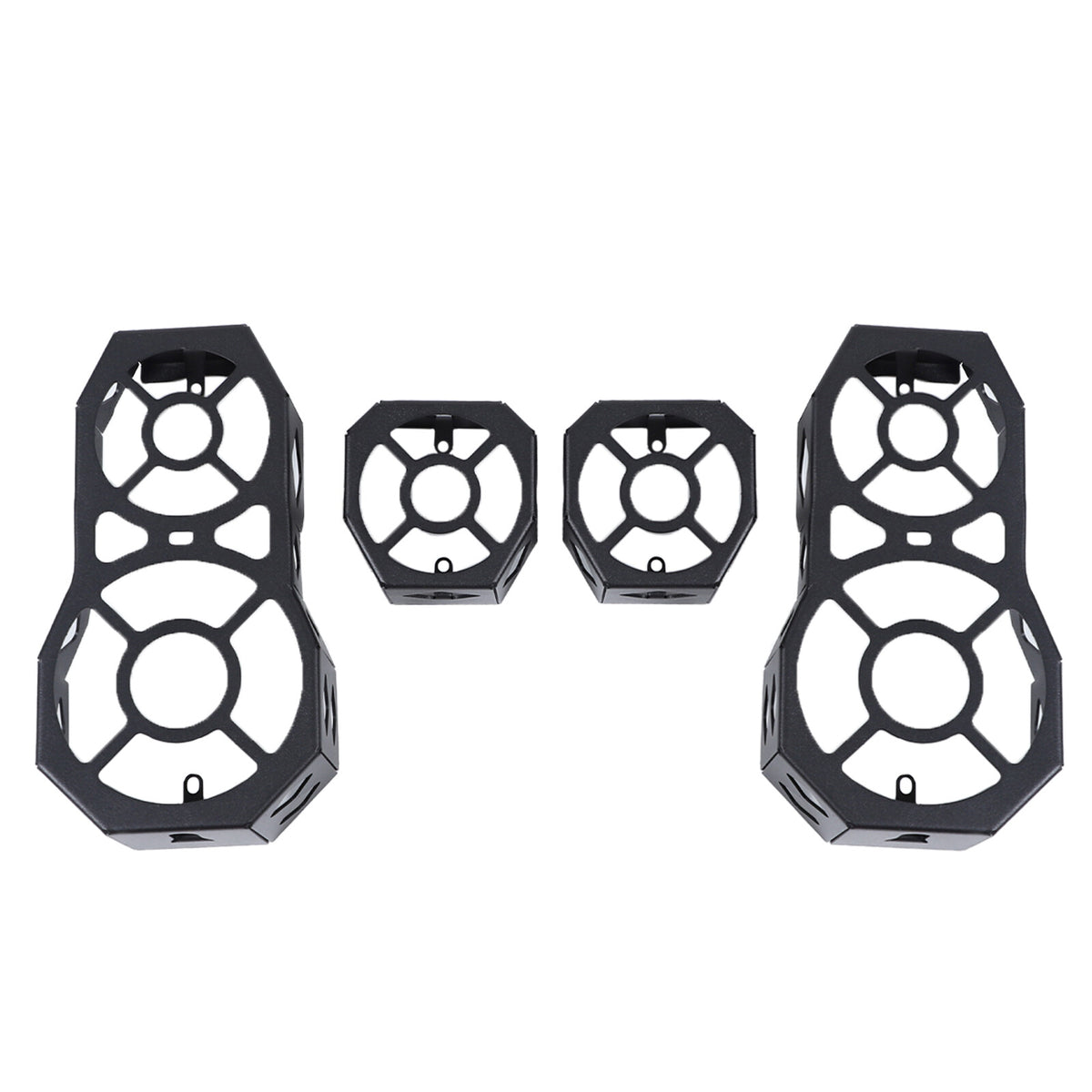 Steel Rear Tail light lamp Cover trim For For Land Rover Defender L316 2004-19 21