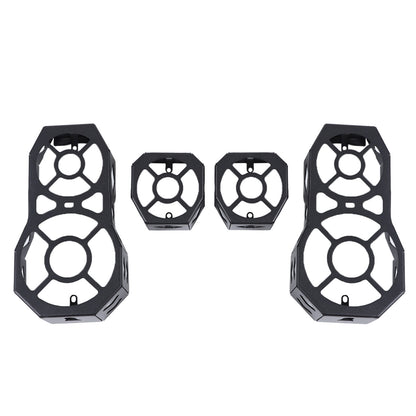 Steel Rear Tail light lamp Cover trim For For Land Rover Defender L316 2004-19 21