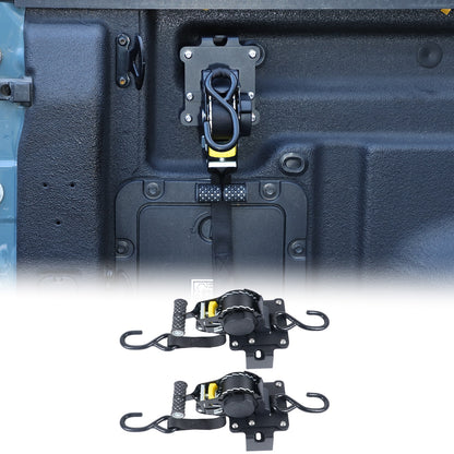 Truck Bed Retractable Ratchet Tie Down Straps Tightener For Ford Maverick 22+ US 3