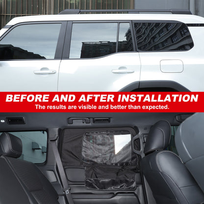 Rear Door Window Shade Trim Cover For Toyota Land Cruiser LC250 24+ 4