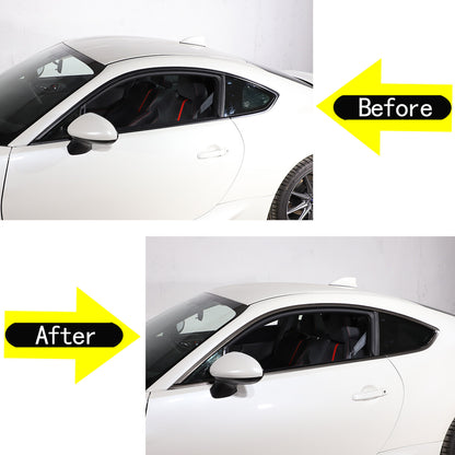 Steel Car Window Molding Trim Decoration Strips For Subaru BRZ 22 10
