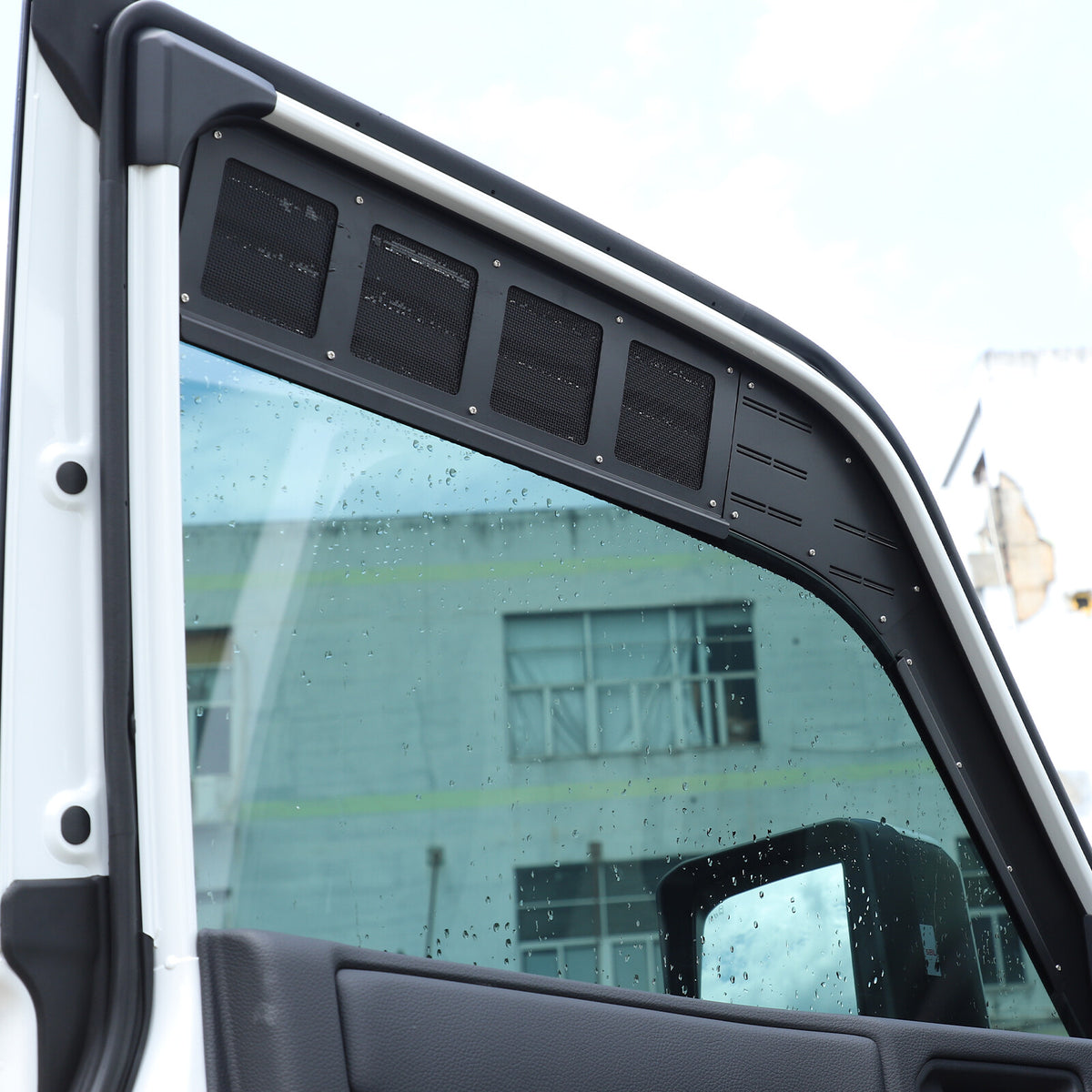 Front Door Window Louver Air Vent Panel Trim For Toyota Land Cruiser LC250 24+ 5