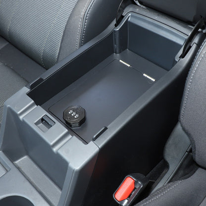 Alloy Center Console Safe Storage Lock Box Tray For Subaru Crosstrek GU 24+ US 6