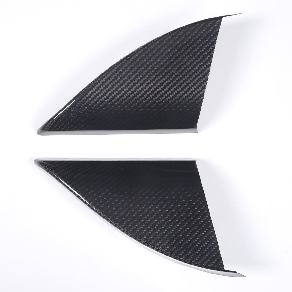 Real Carbon Fiber Inner Door Triangle A Pillar Trim For Lamborghini URUS 2018-23 14