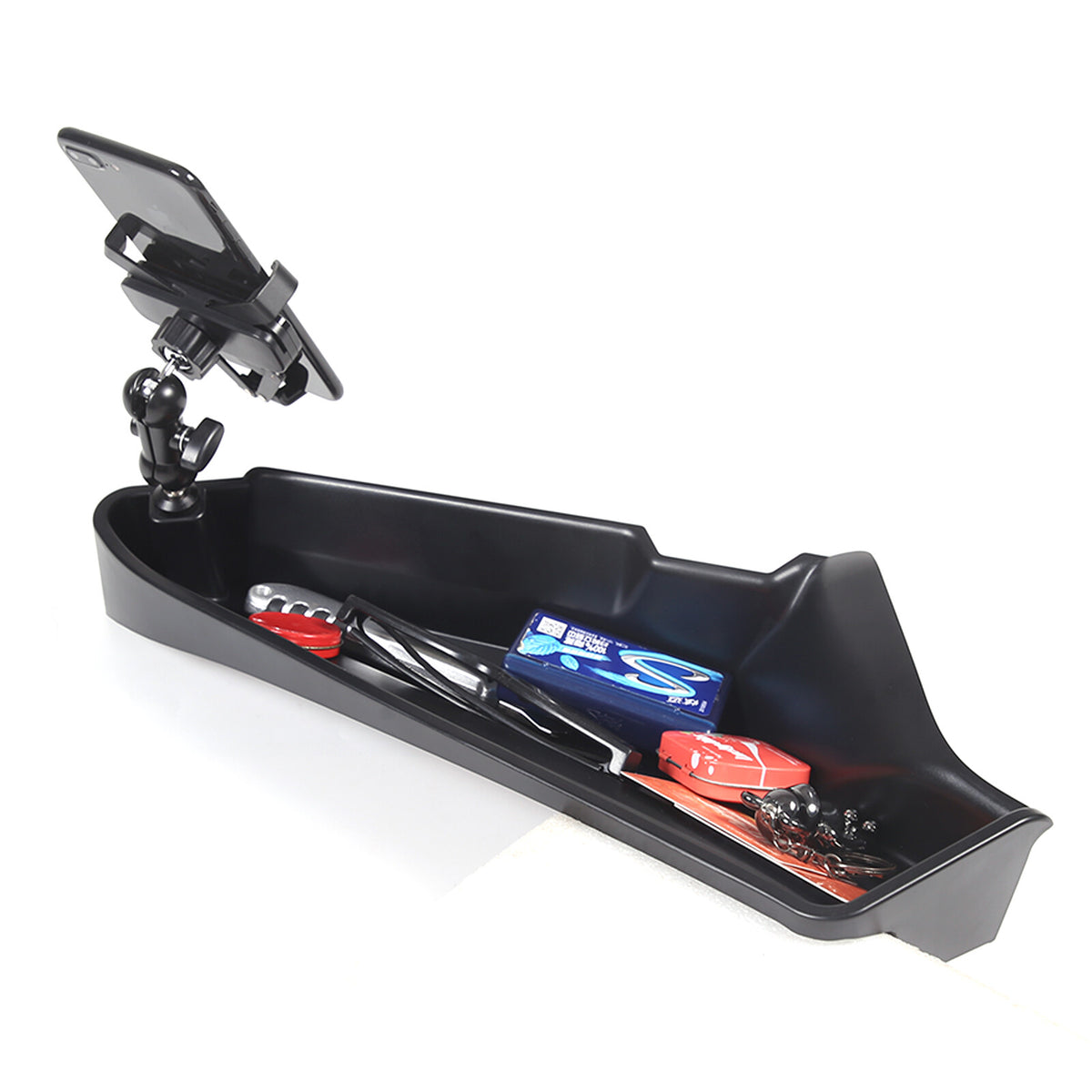 US Flag Display screen back Storage Box Organizer Tray Fit For Corvette C8 20-25 12