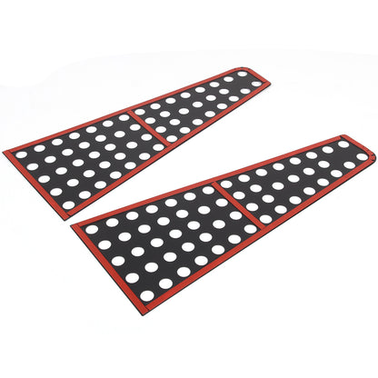 C-pillar Triangular Window Plate Trim For Toyota Land Cruiser Prado 10-23 US 16