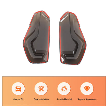 Smoked Blackout Tail Light Cover Overlay For BMW 2 Series G42/M2/G87/M240i 22+ 11