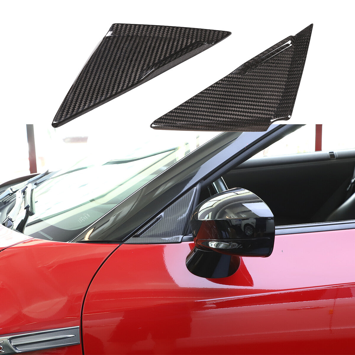 REAL Carbon Fiber Interior Exterior Trim Cover Set Kit For Nissan GTR R35 08-16 16