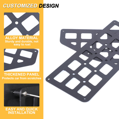 Off road Front Door Pocket Molle Panel For Nissan Frontier D41 2022+ 12