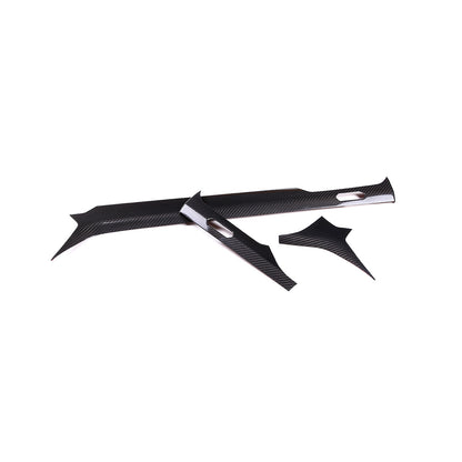 Real Carbon Firber Front Dashboard Strip Cover Trim For Lamborghini Urus 2018-23 8