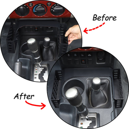 Interior Storage Box Two Baskets Tray Trim Box For Toyota FJ Cruiser 2007-21 2