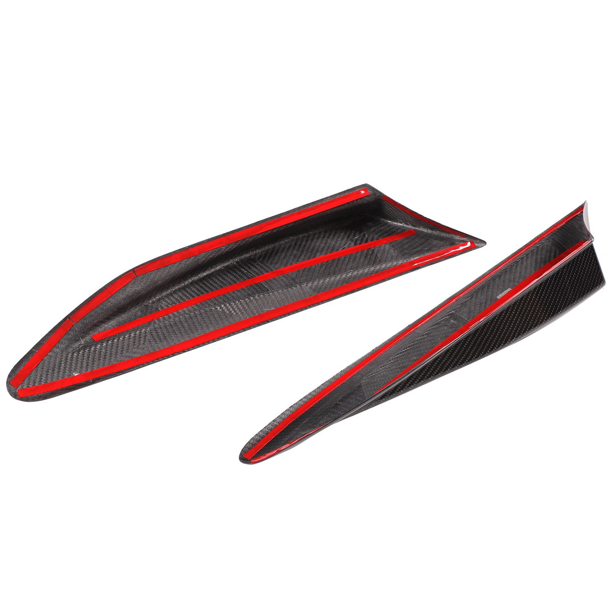 Real Carbon Fiber Side Fender Airvent Trim For Toyota 86 16-20/Subaru BRZ 12-20 9