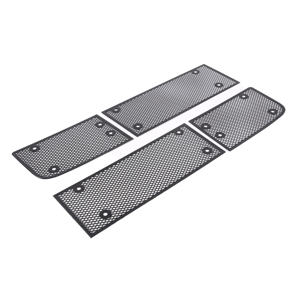Front Grille Guard Side Vent Intake Mesh Grille Insert For Corvette C6 2005-13 14