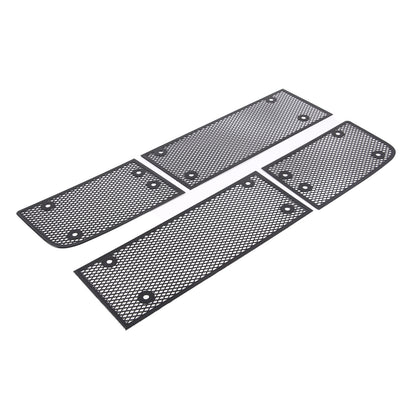 Front Grille Guard Side Vent Intake Mesh Grille Insert For Corvette C6 2005-13 14