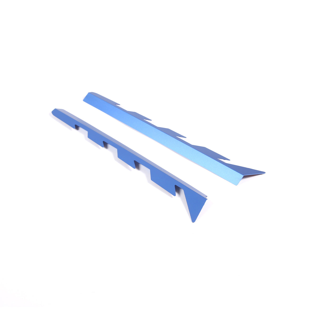 Blue Aluminum Engine Bay Engine Side Cover Plate Trim For Corvette C8 2020-26 12