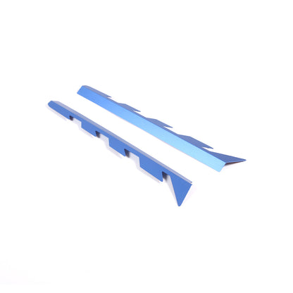 Blue Aluminum Engine Bay Engine Side Cover Plate Trim For Corvette C8 2020-26 12