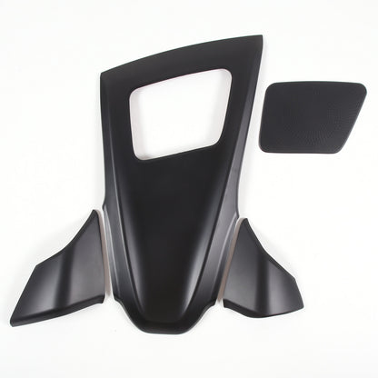 Matte Black For Corvette C8 Z51 20-25 Dashboard Instrument Upper Panel Cover 1