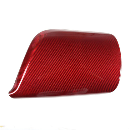 Red Real Carbon Fiber Center Console Armrest Box Cover Trim For Corvette C7 14+ 18