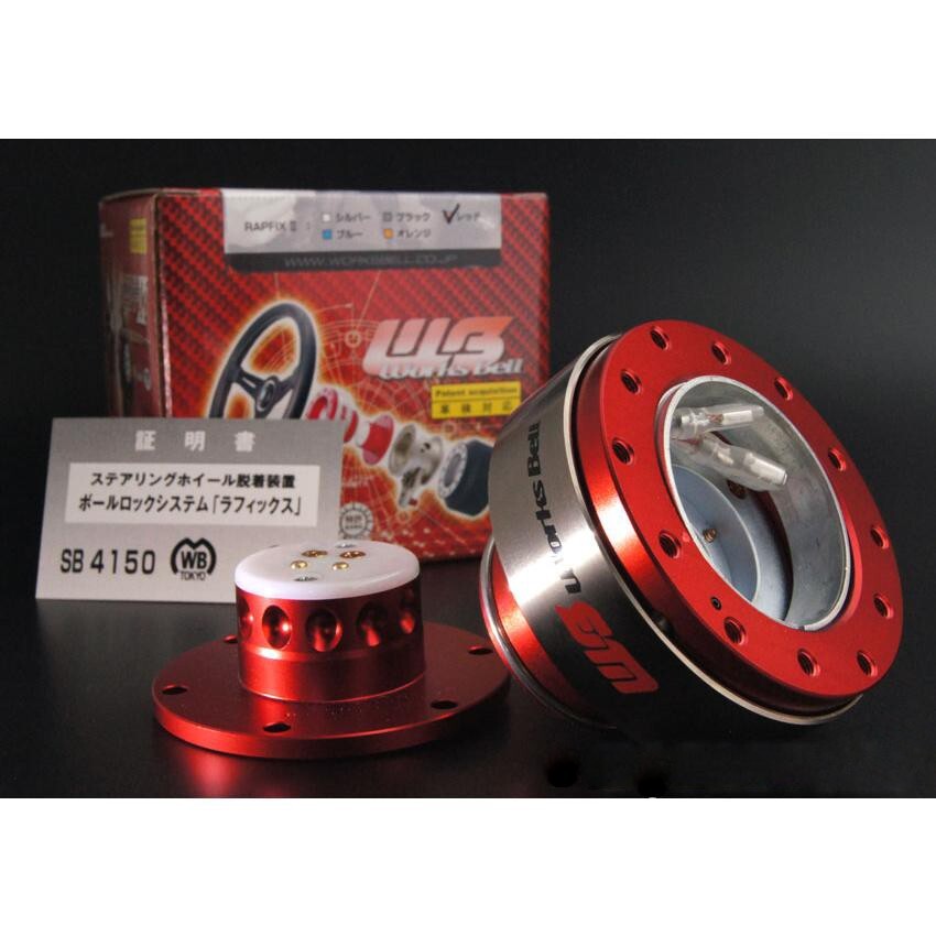 WORKSBELL STEERING WHEEL SHORT HUB ADAPTER & Rafix2 Set 3