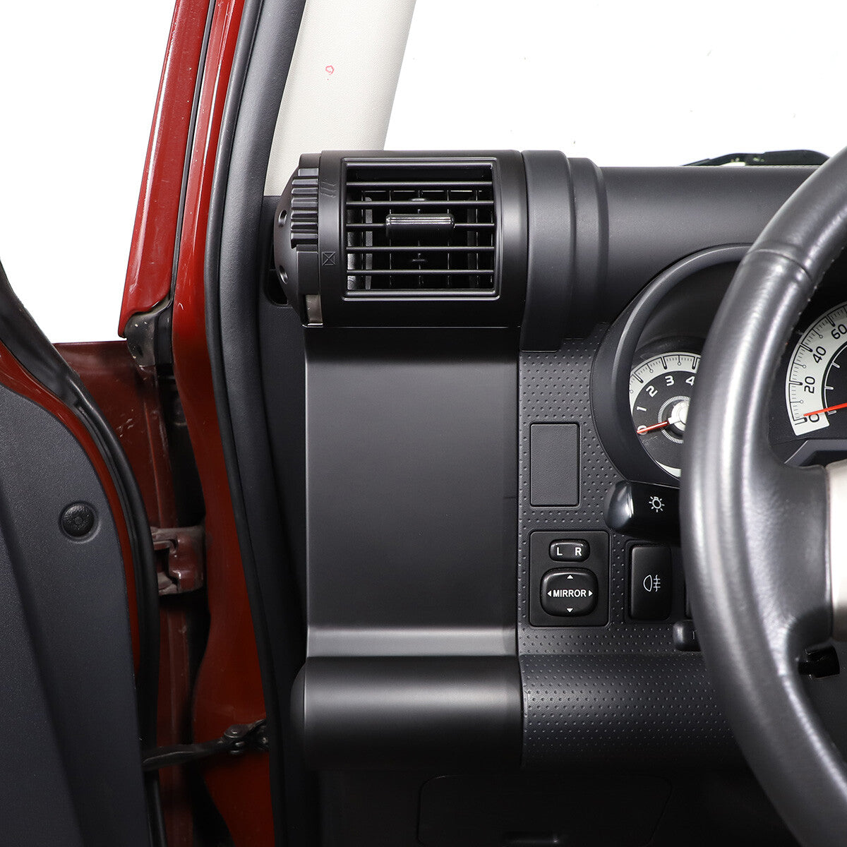 Matte Black ABS Interior Full Set Cover Trim Kit Set For FJ Cruiser 2007-2021 - Variants 1-5 37