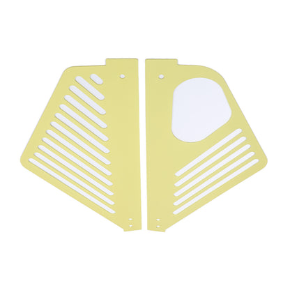 Yellow Engine Bay Side Panel Cover Overlay Coupe For Corvette C8 2020-26 10