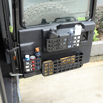 Tailgate Molle Panel Storage Basket For Land Rover Defender L316 2004-2018 59