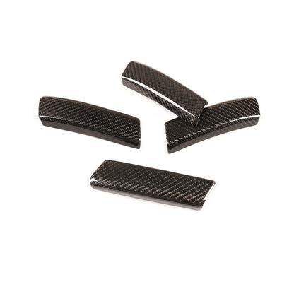 Carbon Fiber Inner Door Armrest Handle Trim Cover For Benz G W463 G63 19-20 10
