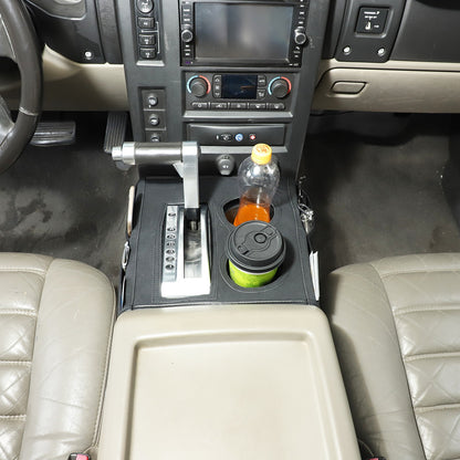 Suede Cloth Center Console Gear Shift Trim Cover For Hummer H2 2003-2009 US 4
