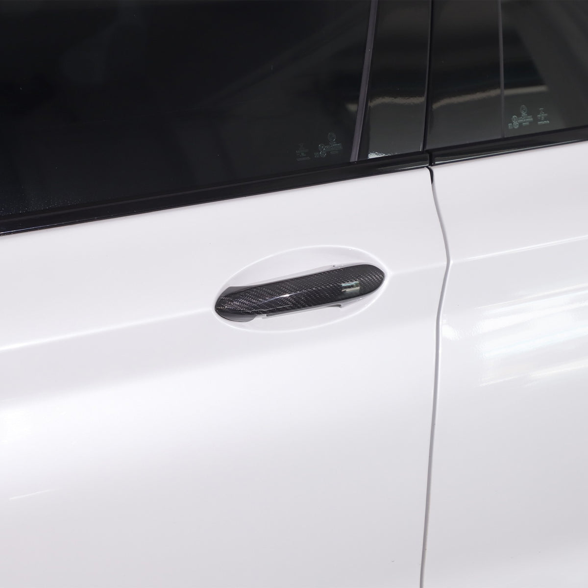 Real Carbon Fiber Exterior Outer Door Handle Cover Trim For BMW X3 G01 2018-2023 14