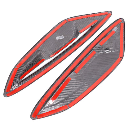 Matte Real Carbon Fiber Side Fender Trim For BMW 8 Series G14 G15 2019-2023 9