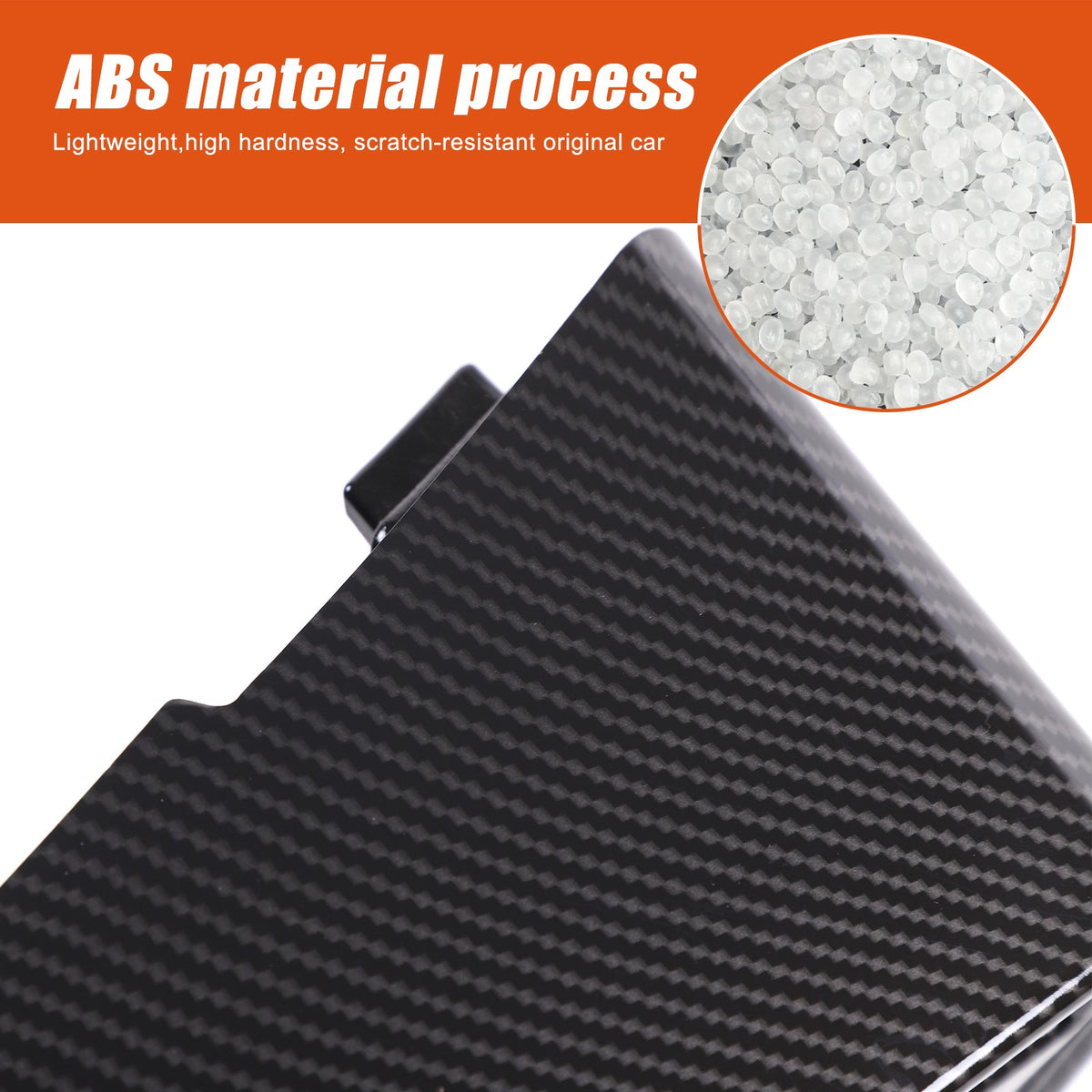 Carbon Fiber ABS Front License Plate Bracket For Corvette C8 2020+ OE: 86801045 21
