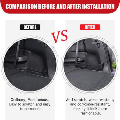 Right Trunk Side Storage Baffle Box Tray Molle Panel For Honda Pilot 2016-2022 17