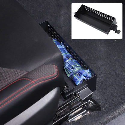 Aluminum Passenger Seat Under-Seat Storage Basket For Subaru WRX VB 2022+ 17