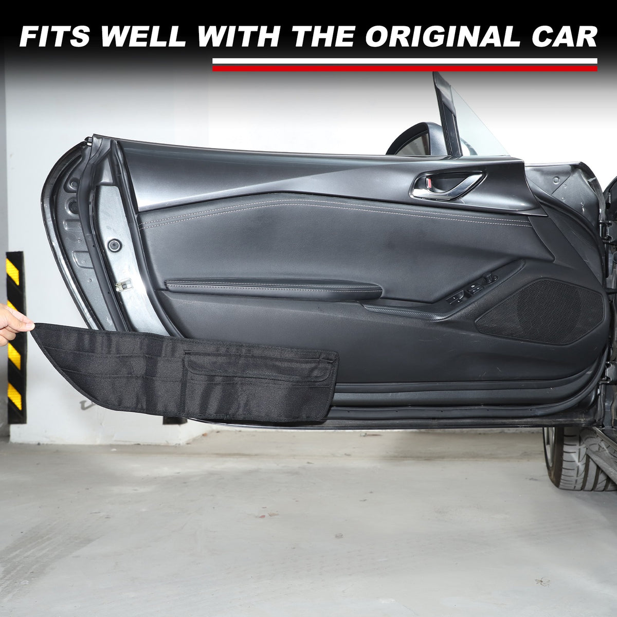 Front Door Storage Hanging Bag Tray For Mazda MX-5 Miata 2016-2023 7