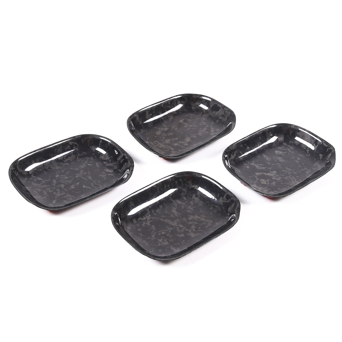 Forged Carbon Fiber Exterior Door Bowl Cover Trim For Mercedes G Class 2004-2018 6