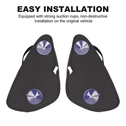Black Rear Trunk Side Storage Window Bag Tray For Toyota RAV4 2020+ US 7